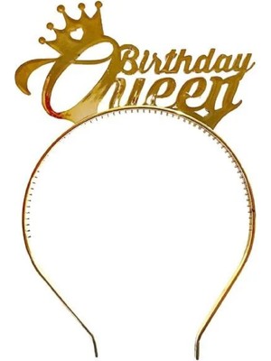 Birthday Queen Mika Taç - Doğum Günü Konsepti - Parti Malzemeleri