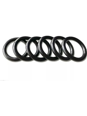 Bebek Özel 6 Adet Kauçuk O-Ring Halka, Mama Sandalyesi Ayak Desteği Yedek Halkası