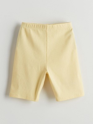 Lcw Kids Beli Lastikli Basic Kız Çocuk Kısa Tayt  (S5)