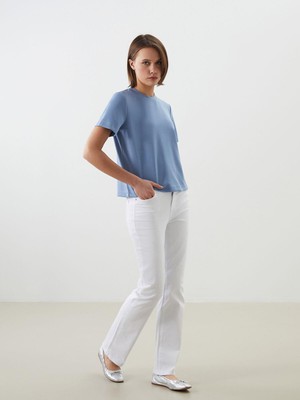 Lcwaıkıkı Classic  Flare Kadın Jean Pantolon  (S5)