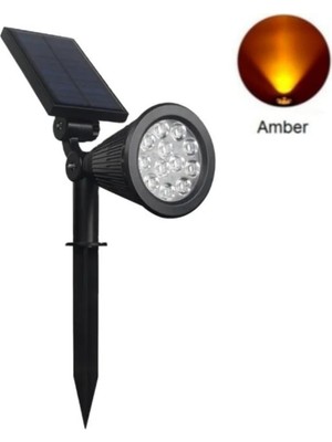 Forlife 18WATT Solar Çim / Bahçe Aydınlatma Armatürü