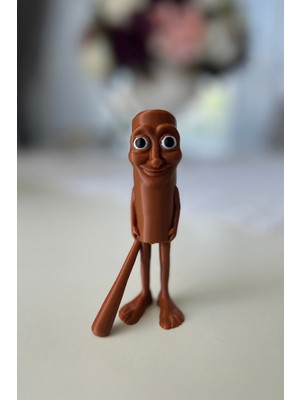 Tung Tung Tung Sahur Figürü - Komik Karakter Heykelcik 10CM