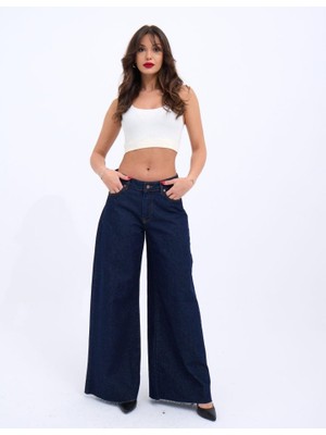 Gökyüzü Moda 7350 Kot Pantolon-Mavi