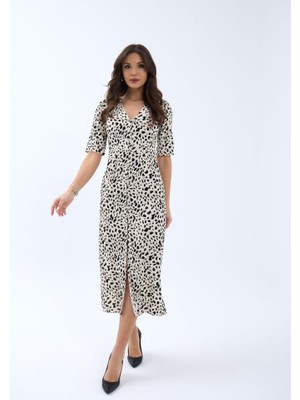 Gökyüzü Moda 6369 Elbise-Napoli