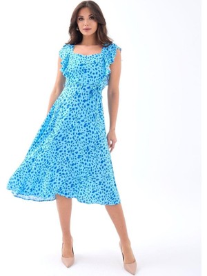 Gökyüzü Moda 5370 Elbise-Portland