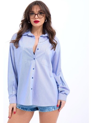 Gökyüzü Moda 7089 Gömlek-London