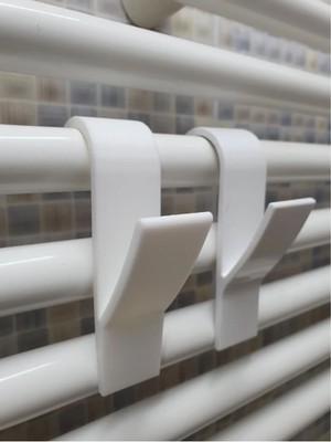 Havlupan Askılık 2 Adet Havlu Askısı Plastik Malzeme ile Şık Tasarım Evinize Değer Katar