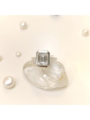 Zümrüt Kesim Tek Taş Yüzük 14 Ayar Altın Hd Videolu