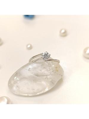 Tek Taş Yüzük 14 Ayar Altın Hd Videolu