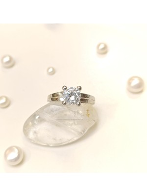 Tek Taş Yüzük 14 Ayar Altın Hd Videolu