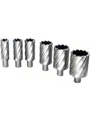 12 mm Weldon Sap Manyetik Matkap Ucu 55 mm Derinlik