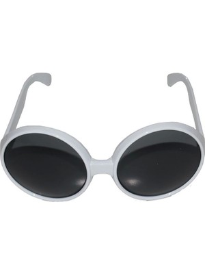 80 Li Yıllar Beyaz Renk Nostalji Yeşilçam Parti Gözlüğü