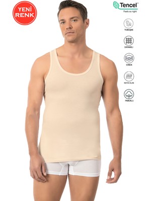 Özkan 10852 Erkek Premium Kumaş Pamuklu Modal Esnek Rahat Kalın Askılı Atlet