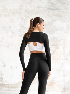 Siyah Spor Bolero