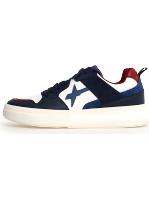 W6YZ Lacivert-Beyaz-Kırmızı Erkek Sneaker Bond 2-M