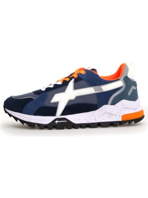 W6YZ Lacivert - Çok Renkli Erkek Sneaker Breeze 3-M.