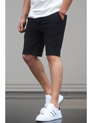 Madmext Siyah Erkek Şort 5438