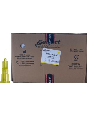 Genject - Mezoterapi 30G 13MM Iğne Ucu - 5000 Adet
