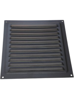 Siyah Sabit Kanat Metal Menfez 150X150 (Siyah)