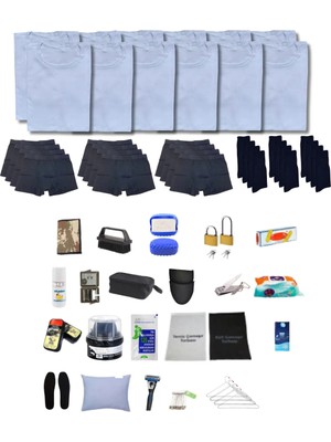 Mrc Tactical  12'li Denizci Temel (Ihtiyaç) Acemi Asker Seti Bedelli Askerlik Malzemeleri