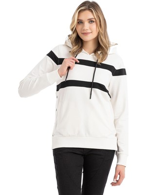  WL364 Striped Legend Luxe Women Sweatshirt