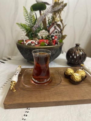 Sammwood Doğal Ahşap Tepsi ,sunum Tepsisi , Sunumluk