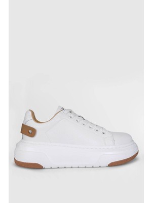 121230017 Adel Unisex Sneaker Ayakkabı Beyaz