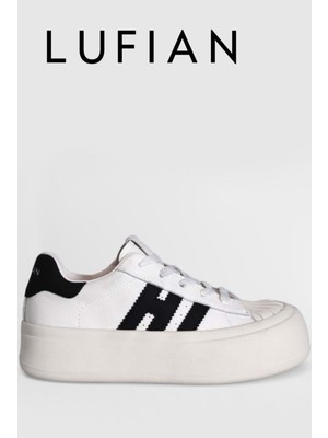 121230009 Amanda Unisex Sneaker Ayakkabı Beyaz