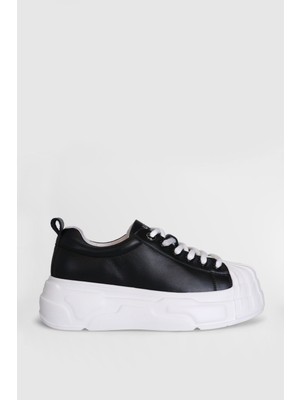 121230004 Jesica Unisex Sneaker Ayakkabı Siyah