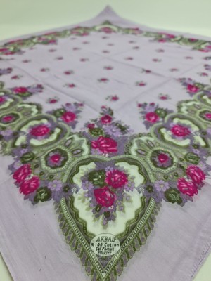 %100 Pamuklu Desenli Yazma