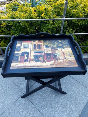 Sehpa Mdf Ahşap Çıkarılabilir Ayaklı Yatak Tepsili 58 cm  Confection Commerce 1 Adet