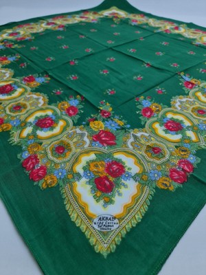 %100 Pamuklu Desenli Yazma