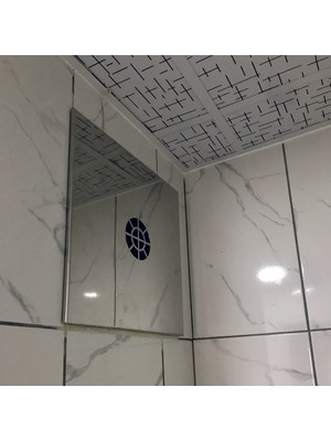 Sakoya Aspiratör 40X40 cm 304 Paslanmaz Panel 100 M3/h Geritepme Klapeli