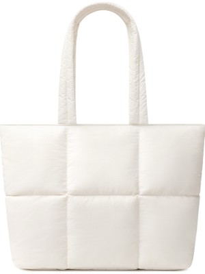 Comfyable Suya Dayanıklı Askılı Puffy Laptop/tablet Tote Çanta