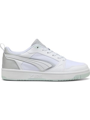 Puma Rebound V6 Low Beyaz Aqua Metal Kadın Spor Ayakkabı 40038901