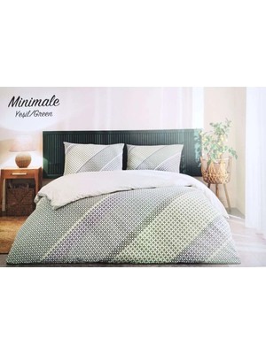 Özdilek Minimale Nev Tek Kişilik Nevresim Takımı - Yeşil