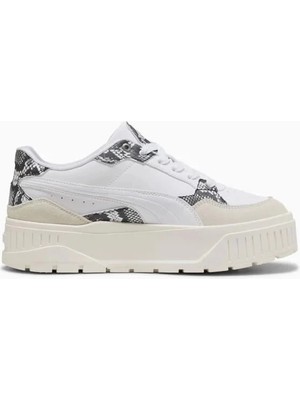 Puma Karmen Iı Idol Snake Chic Kadın Sneakers Beyaz 40039501