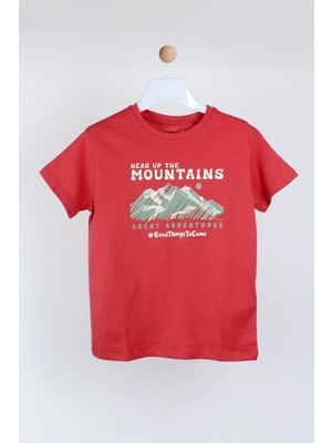 Losan Erkek Çocuk Tshirt Kırmızı