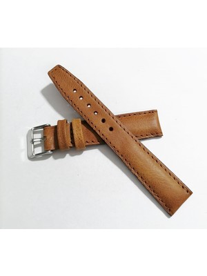 Fado Her Saate Uygun 18 mm Hakiki  Dana Derisi   ( 266)   Taba