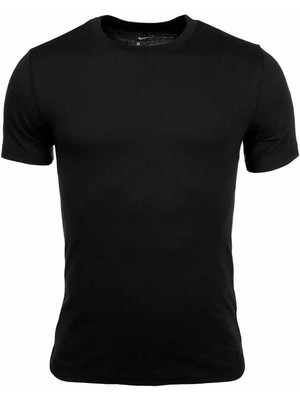 Nike Erkek Tişört %100 Pamuk Erkek Tişört CZ0881-010-BEYAZ
