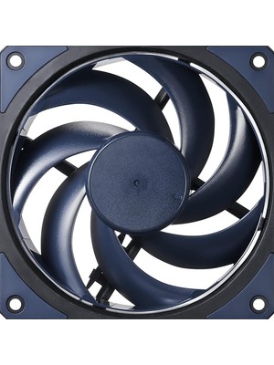 Store Master Mobius 120 Kasa Fan - Halka Bıçak Tasarımı (Pwm), Ultra Dayanıklı Döngü Dinamik Rulman (Maks. 63,1 Cfm, 2,69 MMH2O, 22,6 Dba), Pahlı Hava Odaklı Çerçeve - Siyah