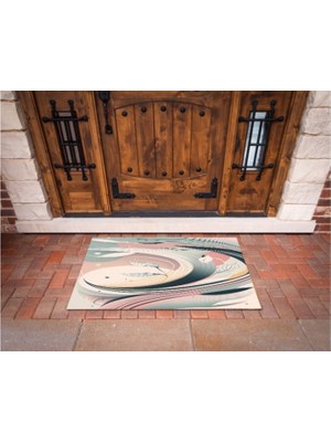 3D Baskı Özel Tasarım   Geometrik Dış Mekan Paspas 13