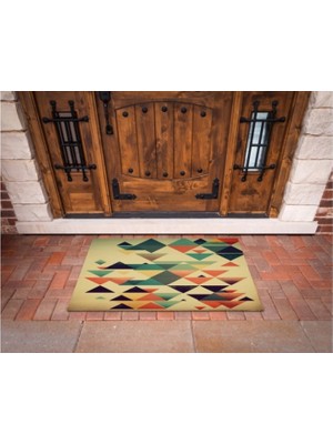 3D Baskı Özel Tasarım   Geometrik Dış Mekan Paspas 93