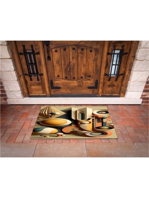 3D Baskı Özel Tasarım   Geometrik Dış Mekan Paspas 88