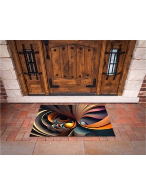 3D Baskı Özel Tasarım   Geometrik Dış Mekan Paspas 106