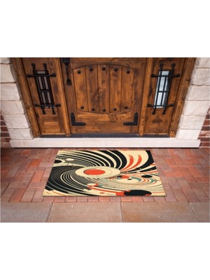 3D Baskı Özel Tasarım   Geometrik Dış Mekan Paspas 125