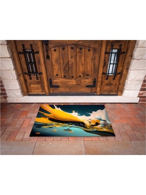 3D Baskı Özel Tasarım   Geometrik Dış Mekan Paspas 113