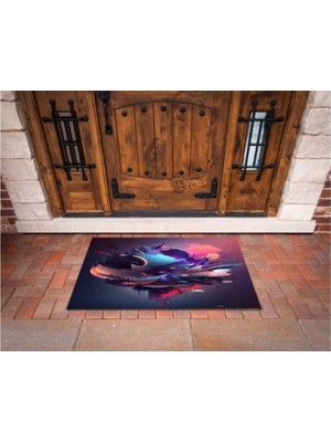 3D Baskı Özel Tasarım   Geometrik Dış Mekan Paspas 149