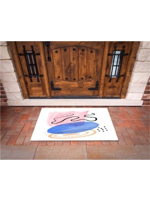 3D Baskı Özel Tasarım   Geometrik Dış Mekan Paspas 275