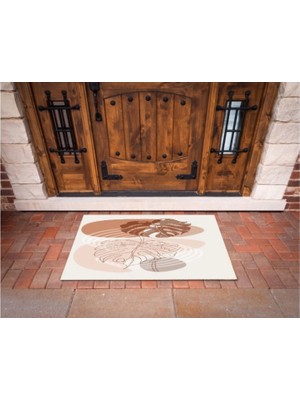 3D Baskı Özel Tasarım   Geometrik Dış Mekan Paspas 230